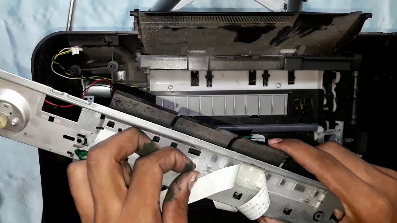 desarmando impresora hp 3050