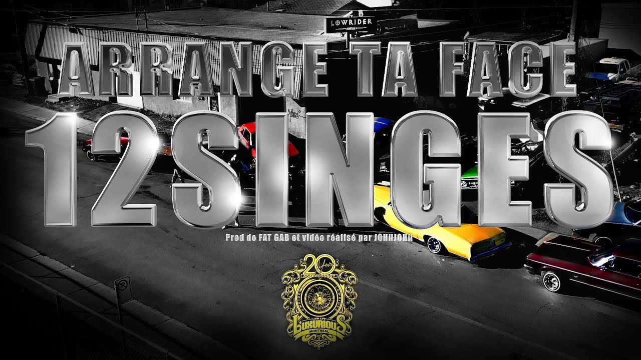 12 Singes - Arrange Ta Face (Prod. Fatgab)