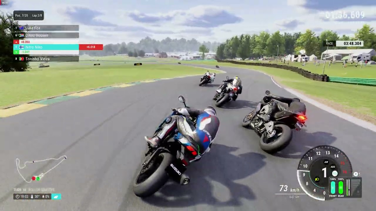 RIDE 5 2026 01 30 Suzuki GSX-R 600 2017 upgraded at Virginia full 8lap AI race dry.PC ultra 4K.