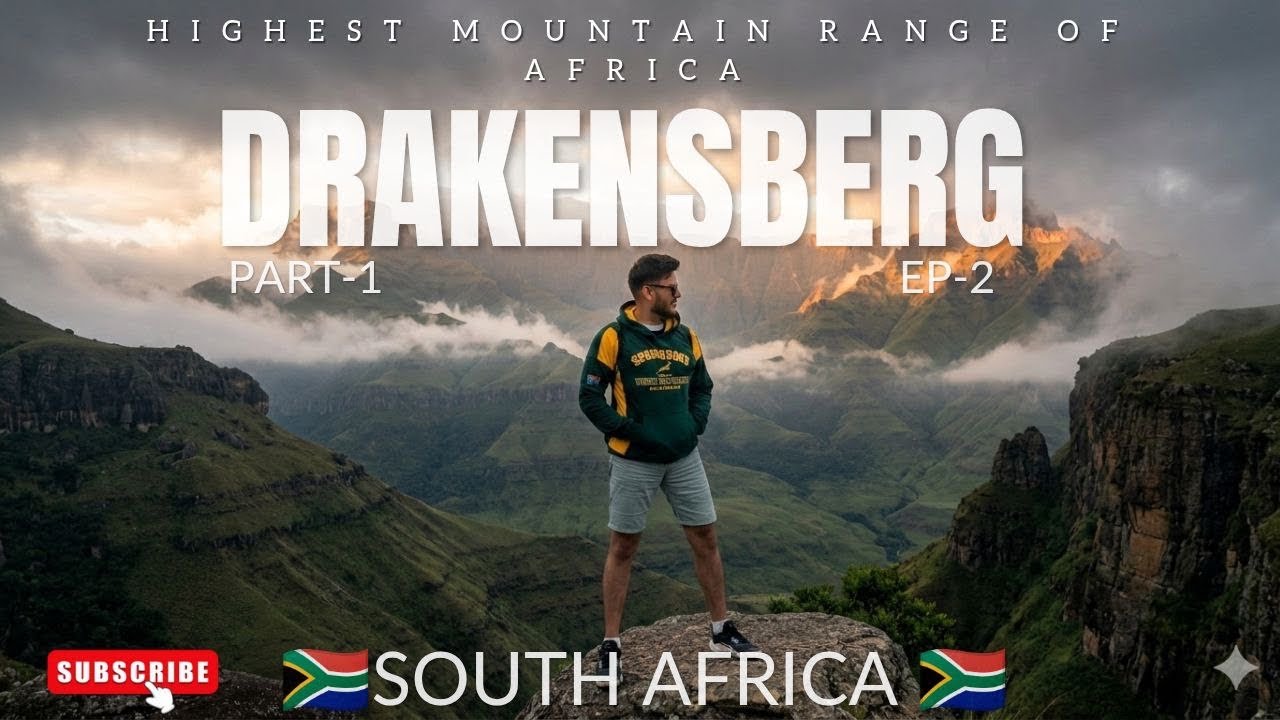 Going 😍to highest mountain ⛰️ range of Africa- Drakensberg | South Africa 🇿🇦| EP-2 | Part-1