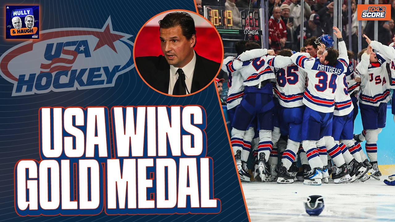 Eddie Olczyk reflects on USA men's hockey winning first gold medal win since 1980 'Miracle on Ice'