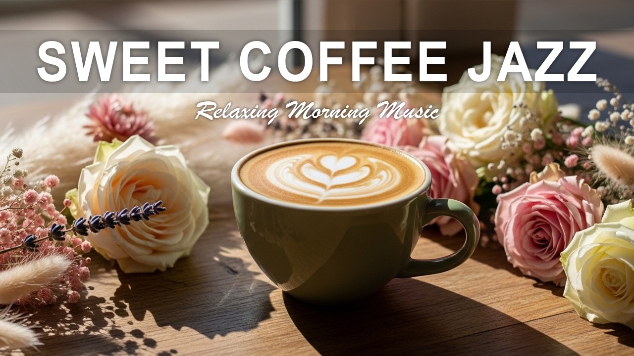 Sweet Coffee Jazz ☕Soft Coffee Jazz - Smooth & Relaxing Jazz for Work, Study & Sleep