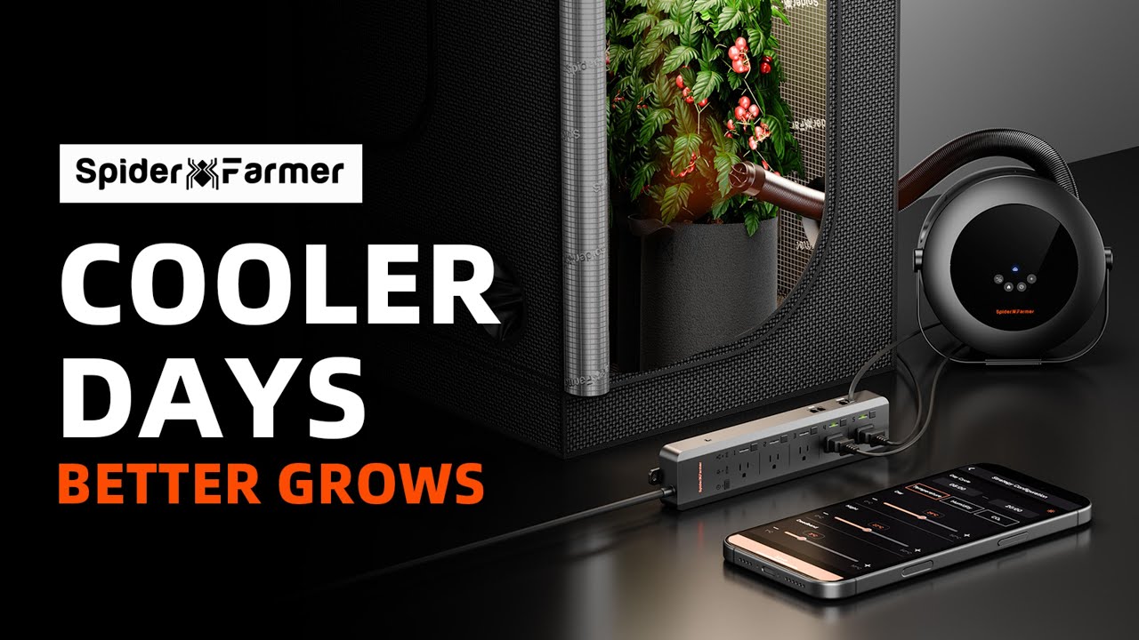 Spider Farmer Smart Heater | Precise Temperature Control via App | With GGS