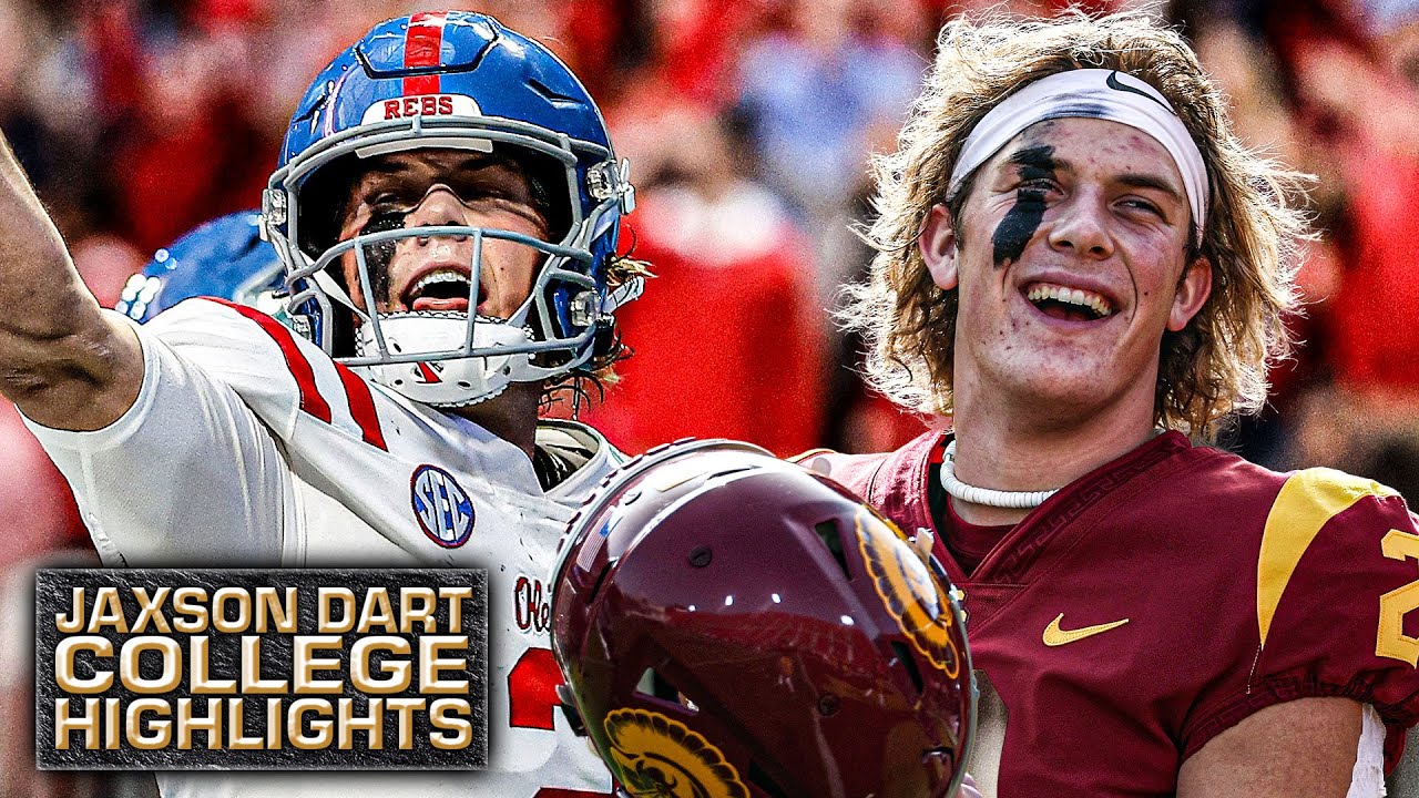 ГЛАВНЫЕ СОБЫТИЯ КАРЬЕРЫ ДЖЕКСОНА ДАРТА 🎯 USC ➡️ Оле Мисс | ESPN College Football