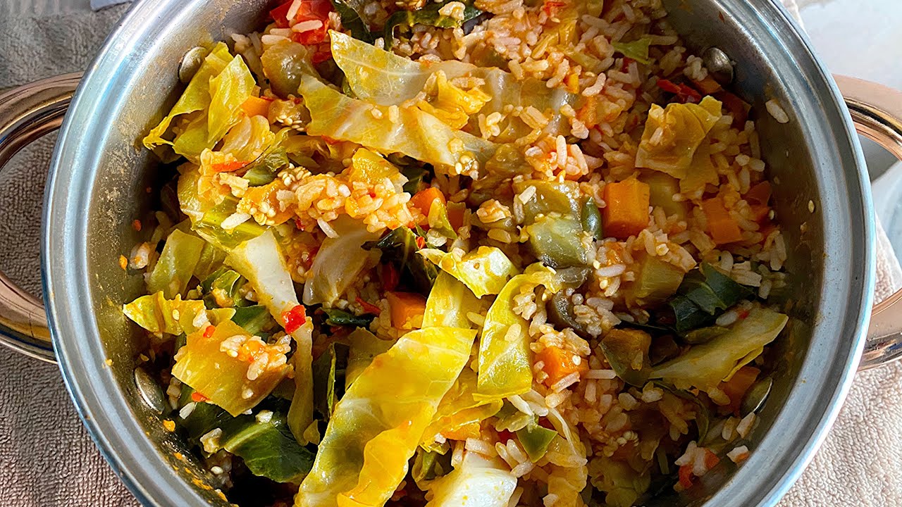 COMO FAZER ARROZ DE LEGUMES muito gostoso e fácil de fazer 