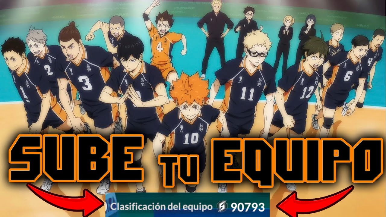 Como Aumentar el Poder de tu Equipo ¿90K? - Haikyu FLY HIGH