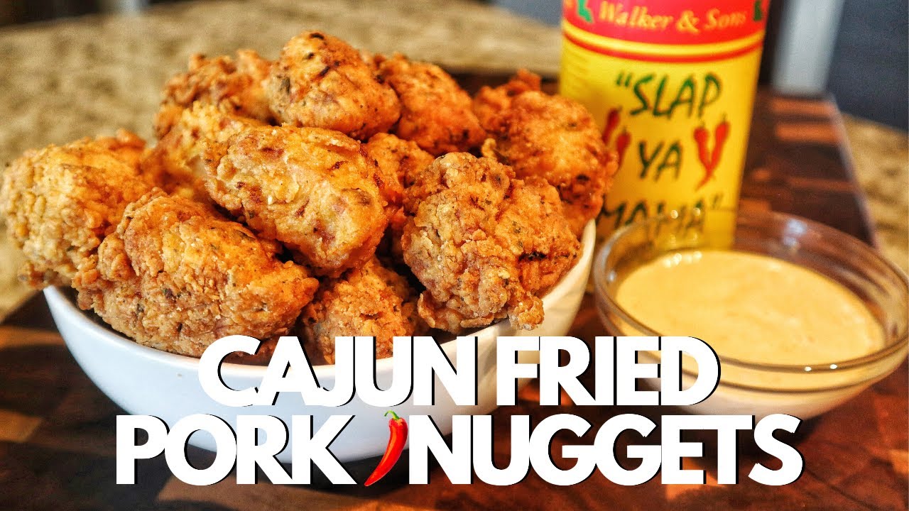 Cajun Fried Pork Nuggets | Easy To Make Appetizer Ideas | All Wings Everything