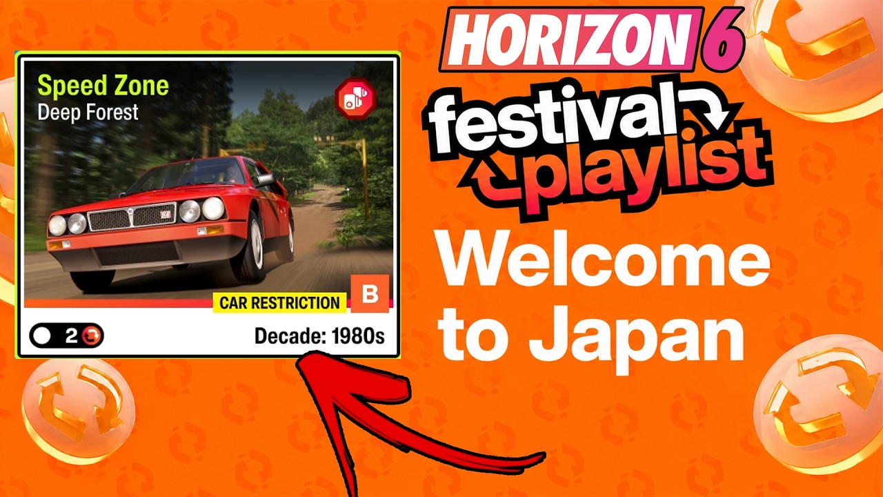 Как пройти зону скорости Deep Forest в Forza Horizon 6!