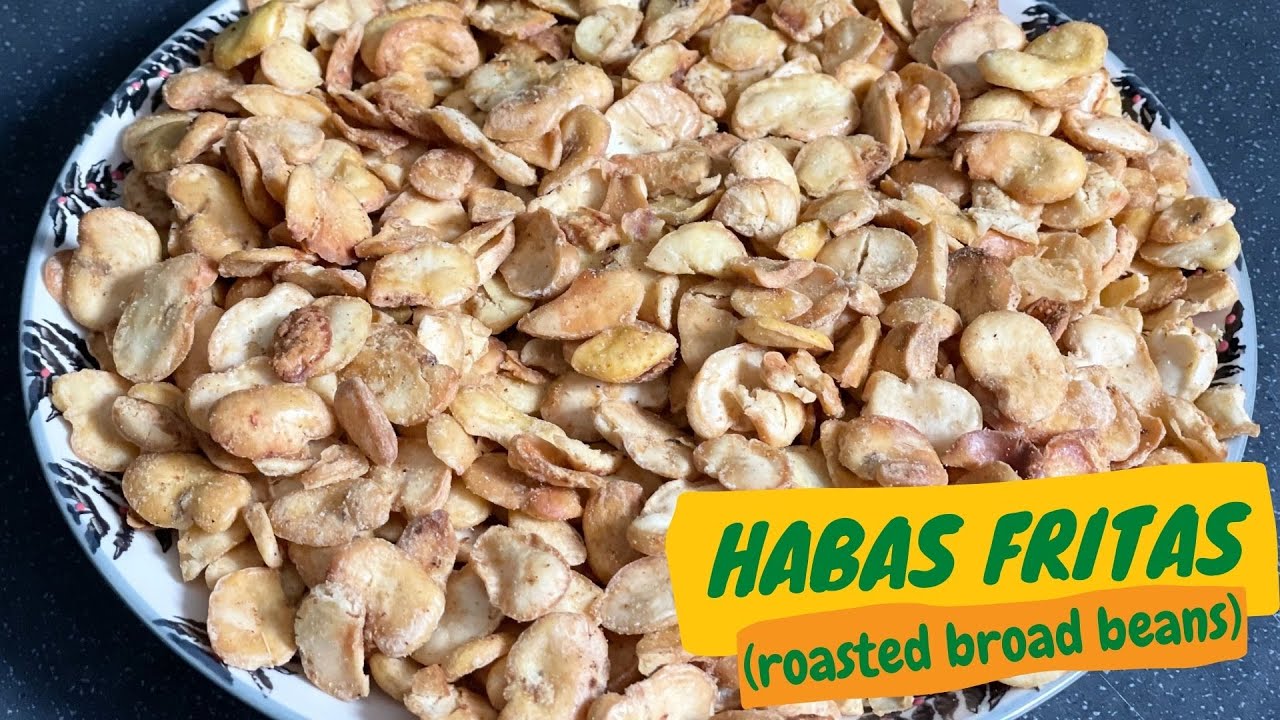 Air Fried Broad Beans | Healthy low calorie snack
