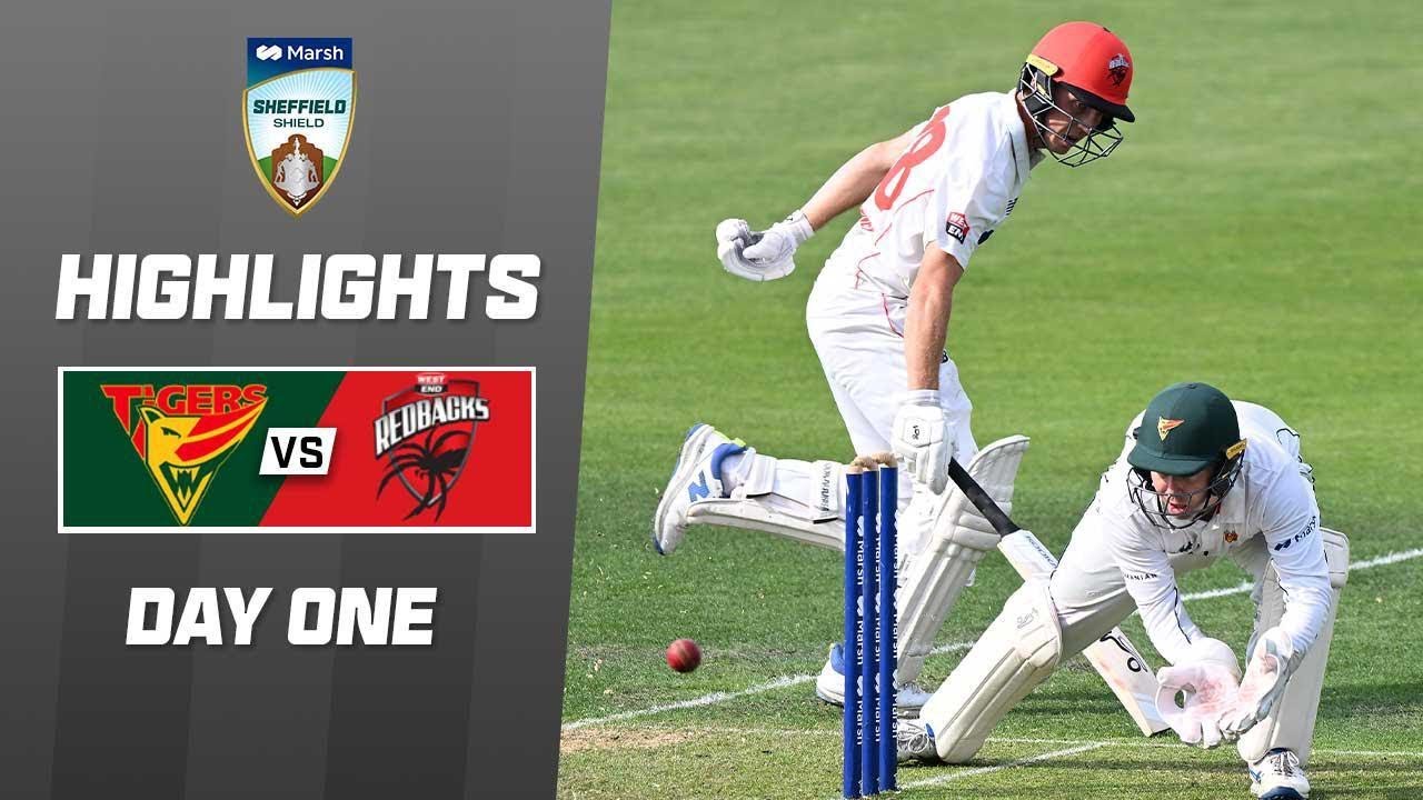 Tasmania v South Australia | Sheffield Shield 2023-24 | Day 1