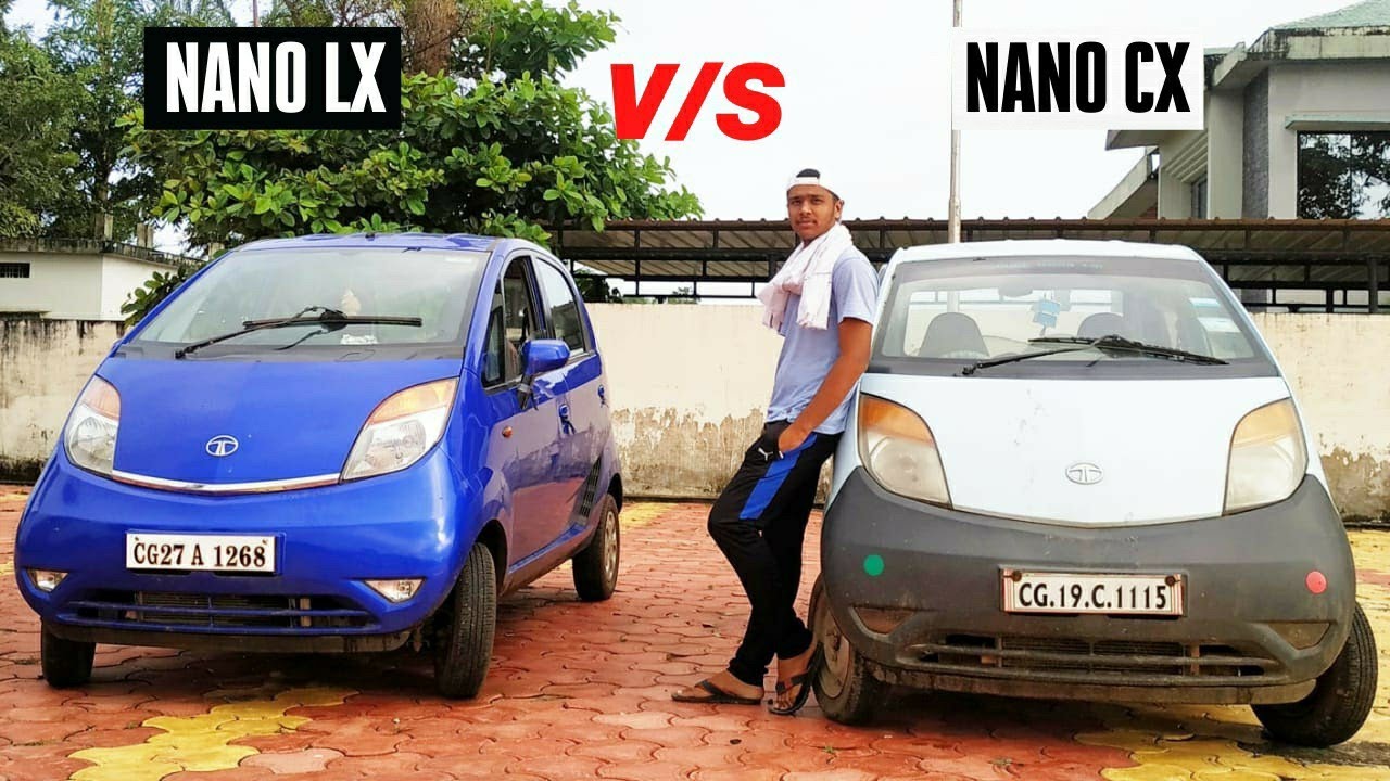 Tata Nano LX vs CX - Comparison | Detailed Walkaround | Gearhead