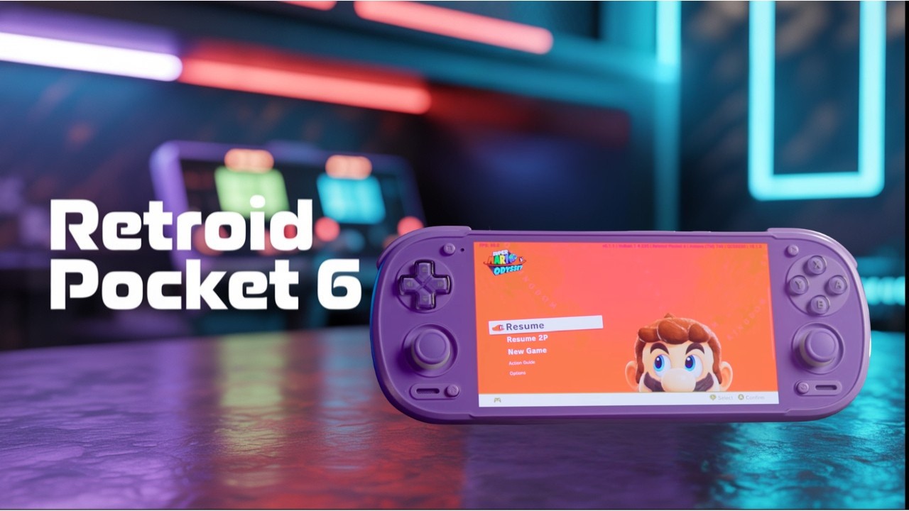 Tu Primer Retro Handheld: ¿Es el RP6 la MEJOR Elección?