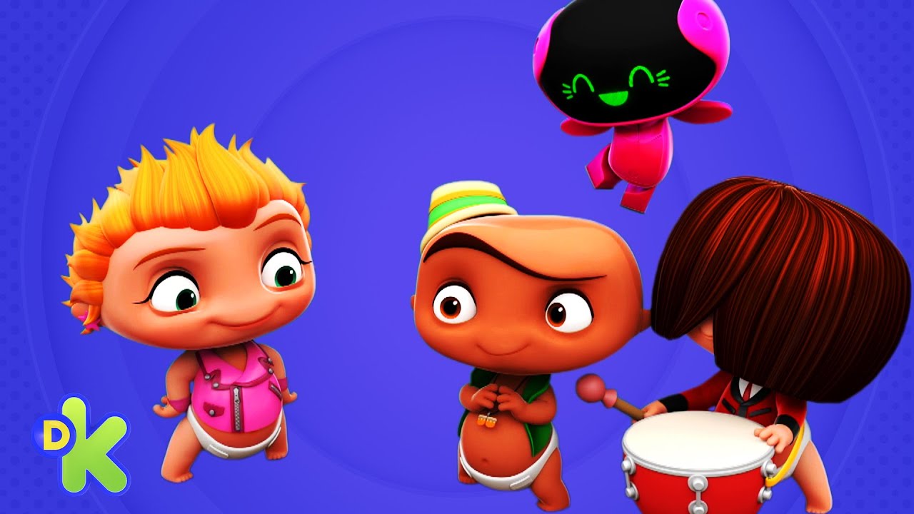 As aventuras mais sonoras e divertidas dos Rockers | Mini Beat Power Rockers | Discovery Kids Brasil