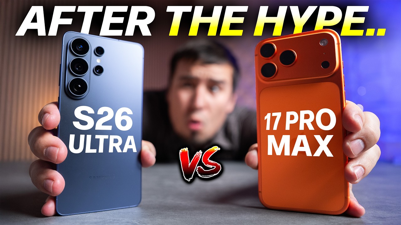 S26 Ultra vs iPhone 17 Pro Max - SORRY, Samsung..
