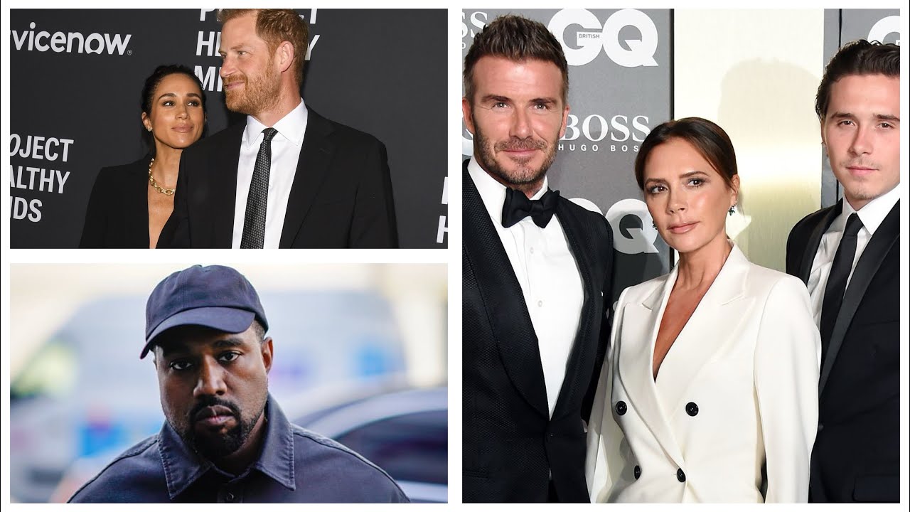 Harry & Meghan au tribunal et sur tapis rouge, Kanye s’excuse, les beckham en crise part3