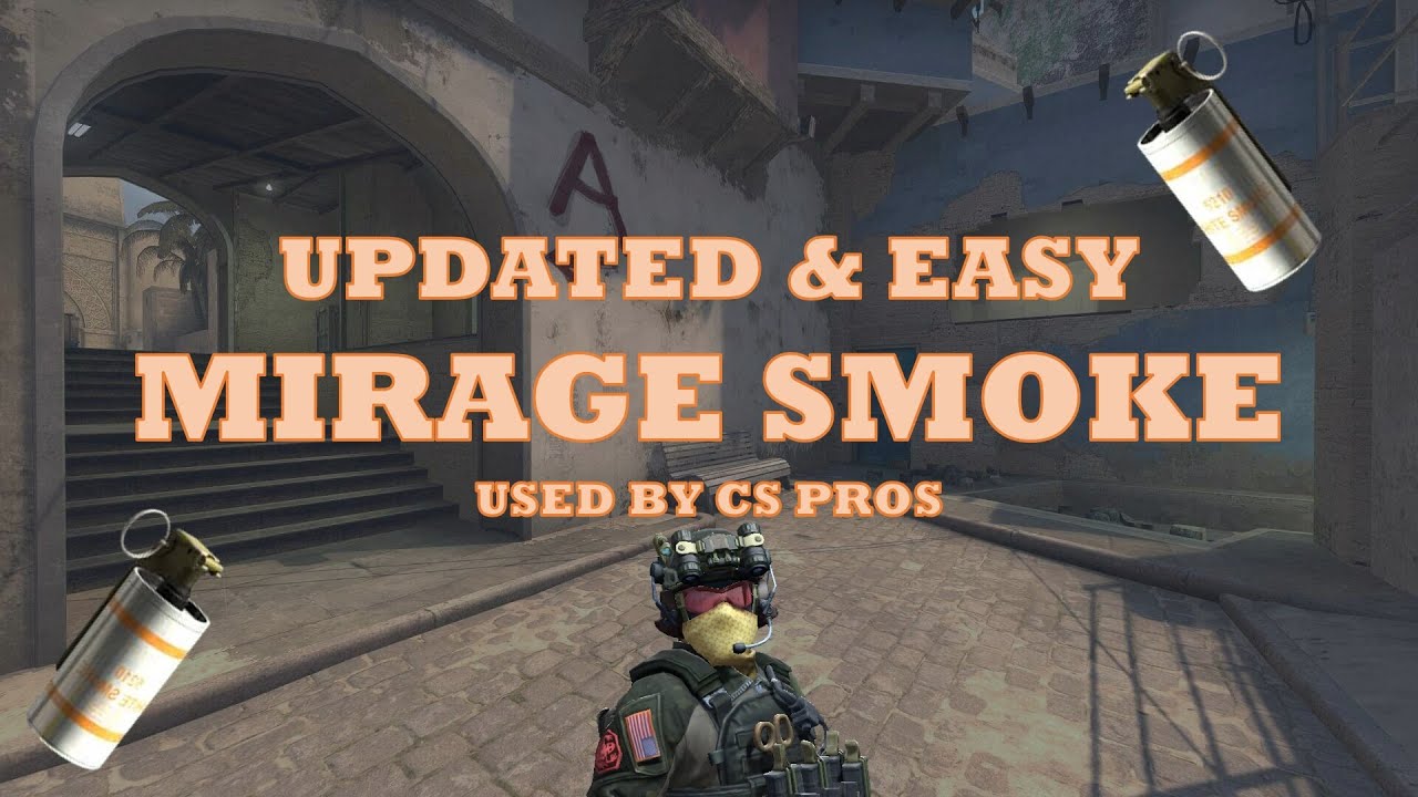 UPDATED MIRAGE SMOKES 2021 128 TICK CSGO