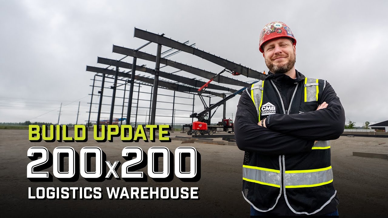 40,000 Sq Ft PEMB Logistics Warehouse Going Up!