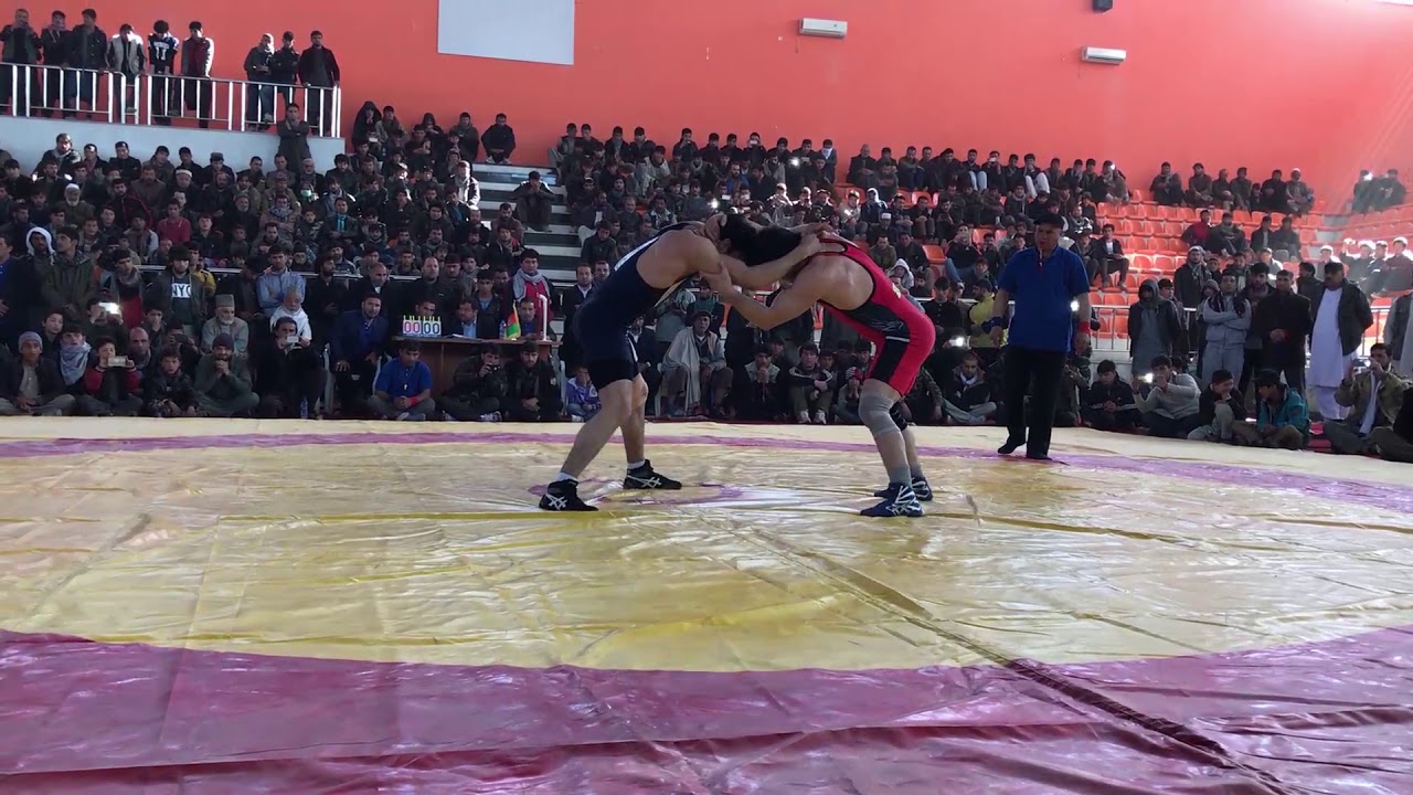 Malik jan sadeed national wrestling یکی از مسابقات جالب ملک جان سدید در تیم ملی