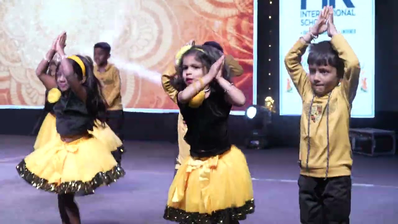 HKIS Annual day 2025-25- Dance by LKG students