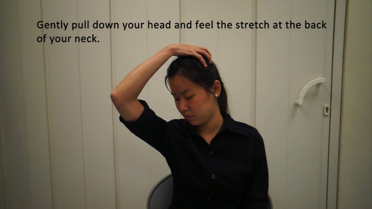 NUH Physiotherapy - Levator Scapulae Stretch