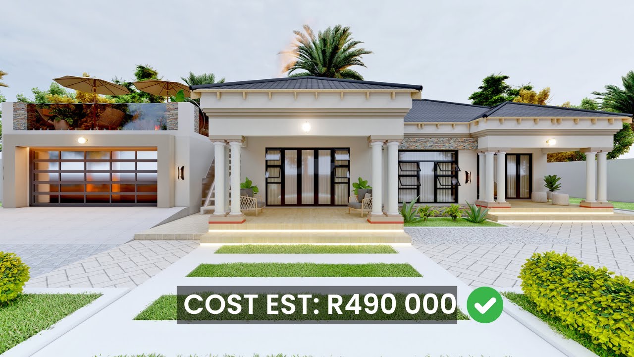 Marvelous Family House design |3 Bedrooms | Rooftop with fire pit