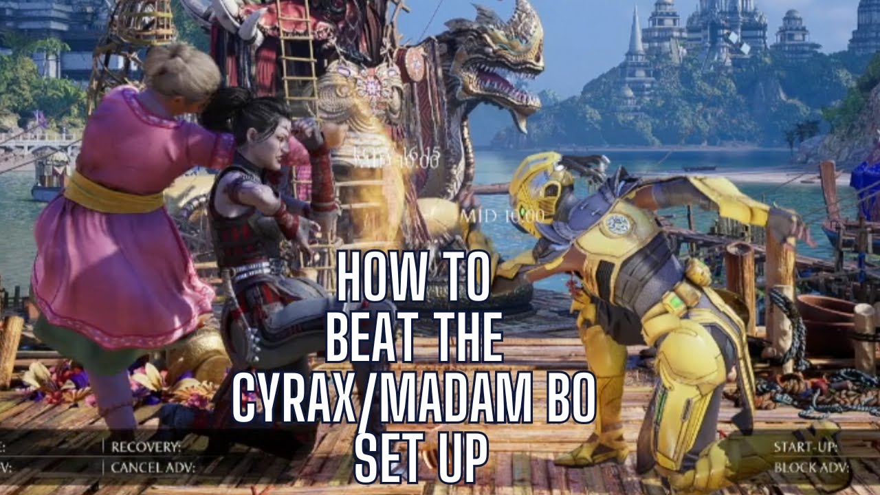 Mortal Kombat 1 - How to beat Cyrax/Madam Bo set-up made famous by A Foxy Grampa and Sonic Fox