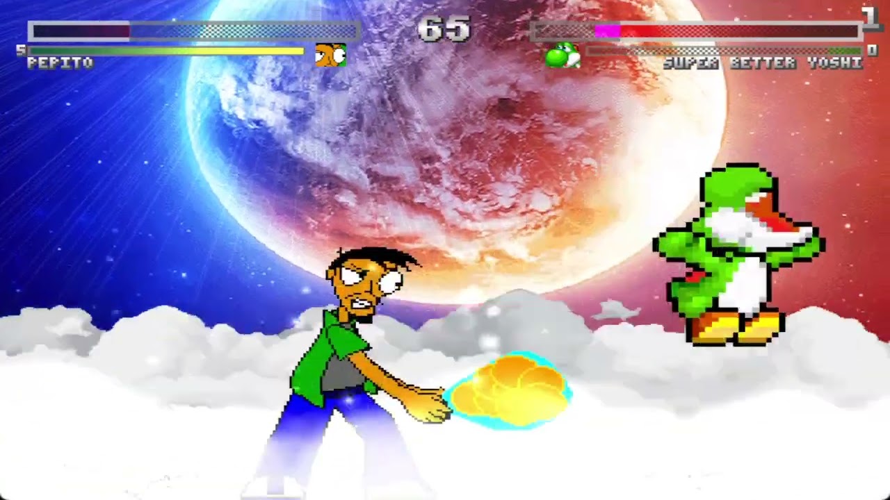 Pepito VS Super Better Yoshi | MUGEN Request Battle