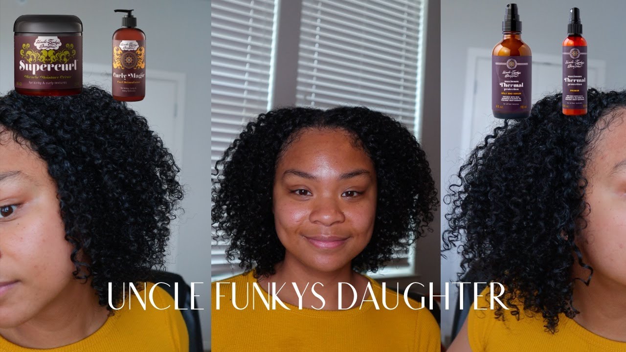 UNCLE FUNKYS DAUGHTER WASH DAY | WASH AND GO | NATURAL HAIR