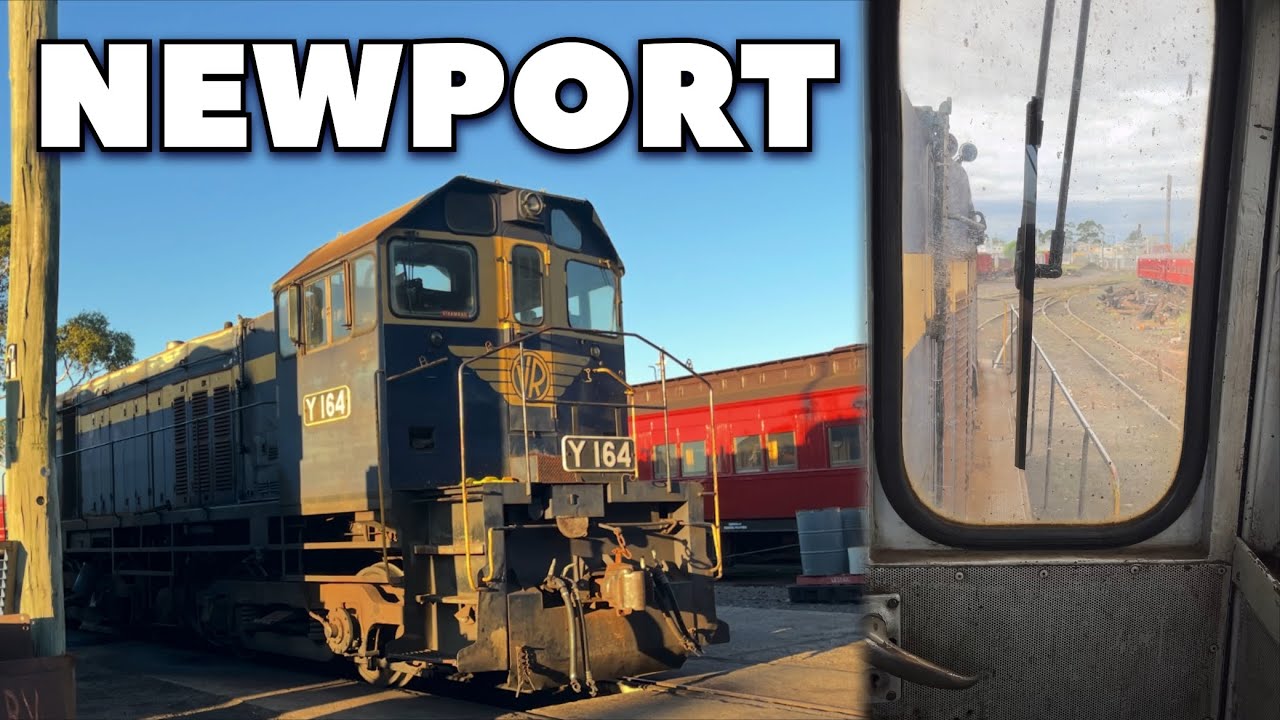 Shunting Locomotives & Carriages around Newport Workshops! Including Y164 and A2 986