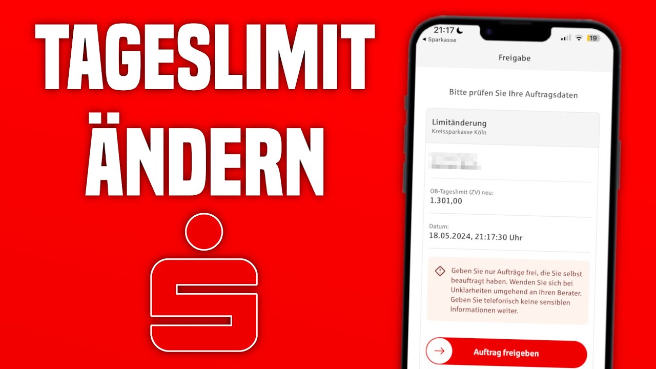 How to change your daily limit at Sparkasse | How to change your transfer limit at Sparkasse | Tu...