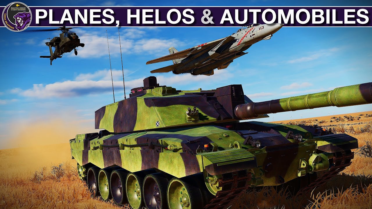 ОЧЕНЬ ВЕСЕЛЫЙ триатлон на танке, вертолете и самолете | DCS