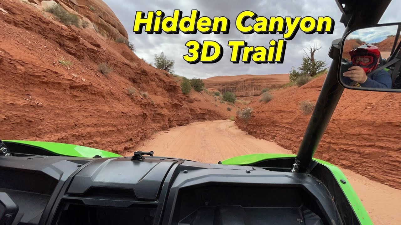 Moab Off-Roading Day 2: Hidden Canyon & 3D Trail
