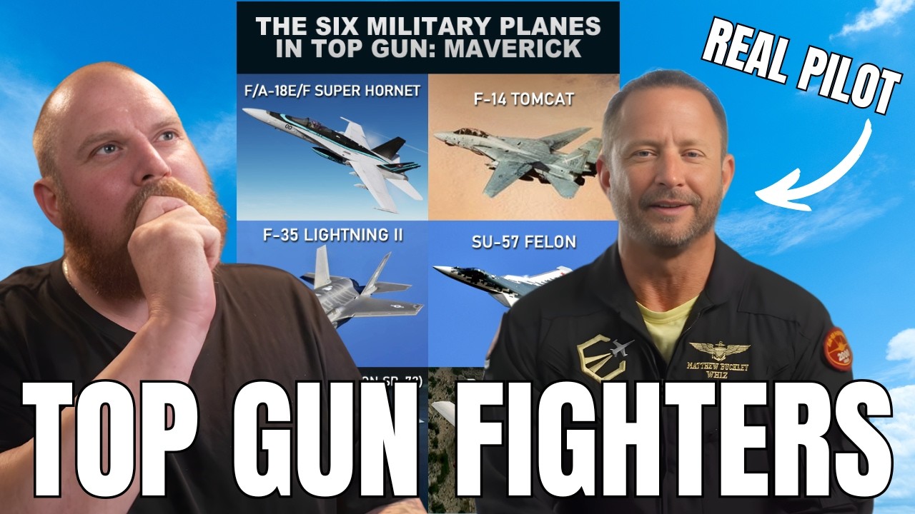 Aussie Reacts to Fighter Pilot Breaks Down Every Fighter Jet From Top Gun: Maverick