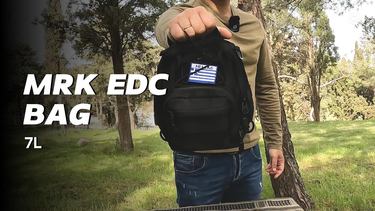 Τσαντακι πόλης EDC της MRK OUTDOORS / Kostas Simeonidis