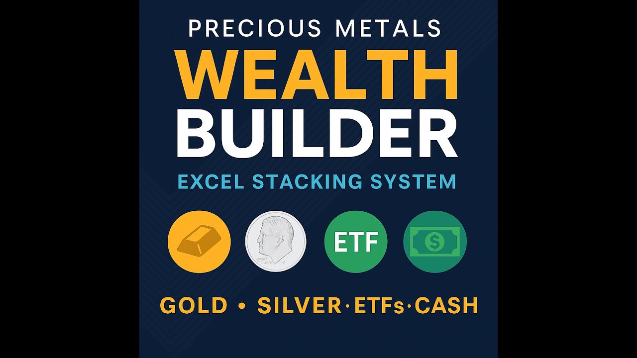 Turn $20 a week Into REAL Wealth! My Precious Metals & Cash Tracking System
