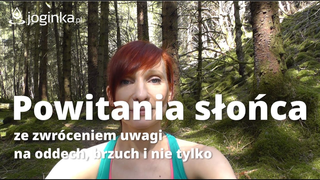 joga - powitania słońca z uważnością oddechu