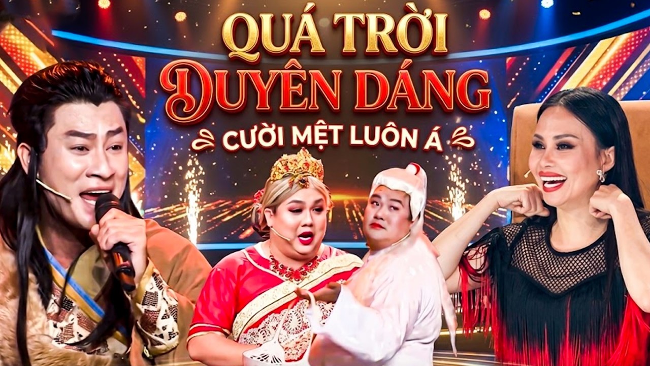 Cẩm Ly CƯỜI MỆT tiết mục của DV Đông Dương quá duyên dáng QUY TỰU nhiều DV HÀI