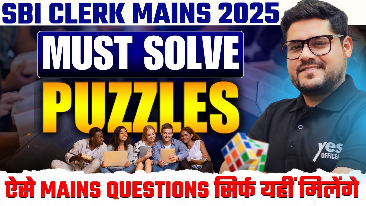 🔥 Mains-Level Puzzle Solving Tricks | SBI Clerk Mains 2025 | Reasoning By Ankush Lamba