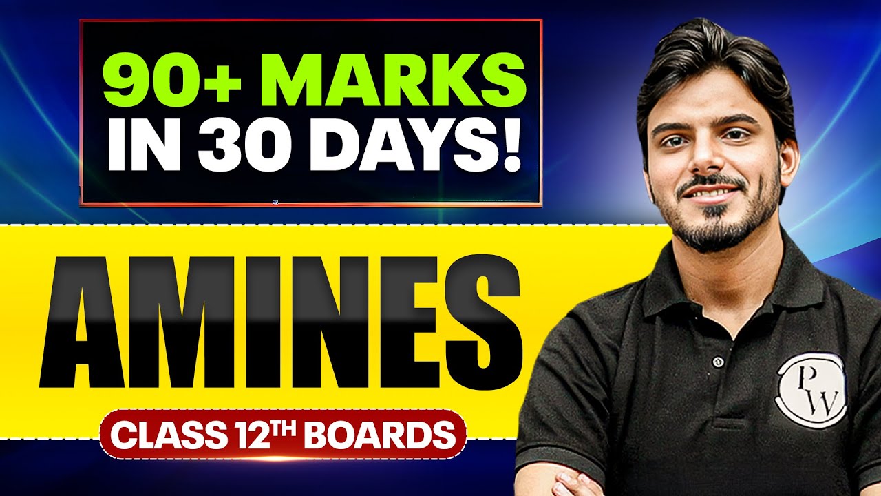 Amines - Important PYQs | Chemistry | Class 12th Boards 🔥