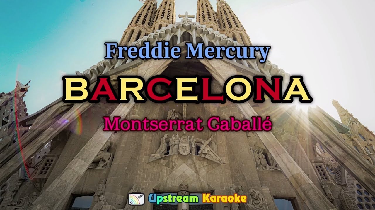Freddie Mercury & Montserrat Caball&eacute; - Barcelona - Karaoke version