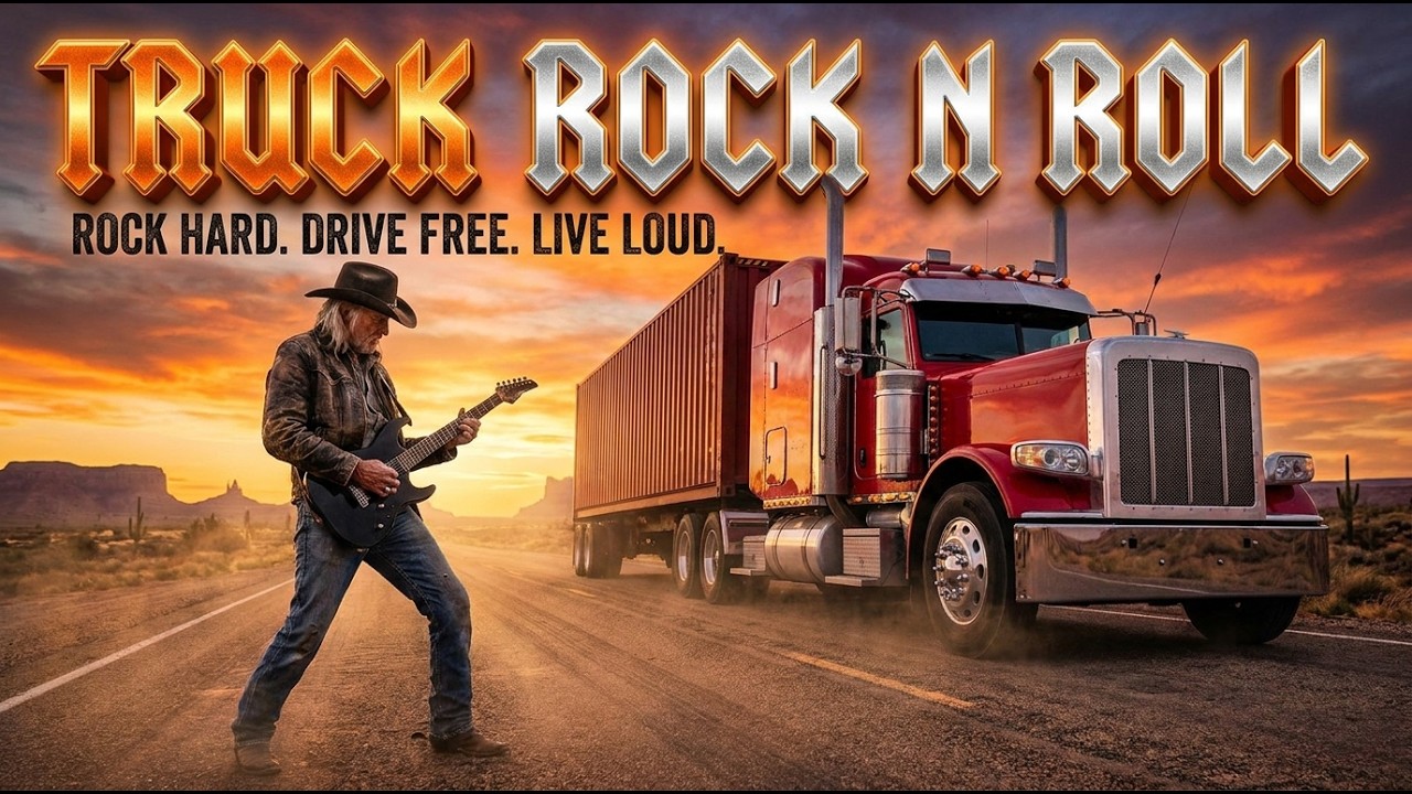 Top Highway Rock Songs for Truck Drivers | Classic Rock & Hard Rock Truck Rock N Roll Mix 🎶🚚
