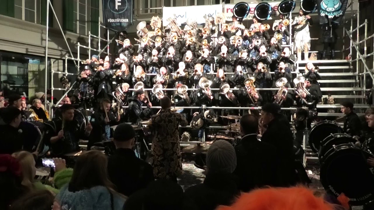 Guuggemusig F&ouml;dlit&auml;tscher Loz&auml;rn @ Guggekonz&auml;rt ofm M&uuml;hliplatz (24.02.2020)