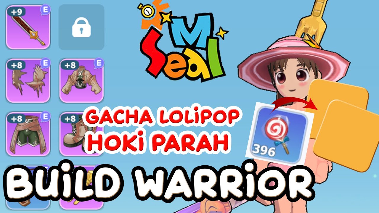 Cara dapetin Sayap Legendary GRATIS !!! | Build Warrior lv 34 - Seal M Indonesia