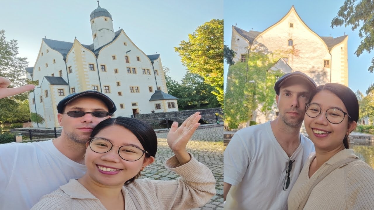 H&K Travel Vlog: Day Trip in WASSERSCHLOSS KLAFFENBACH, CHEMNITZ GERMANY| HanKay