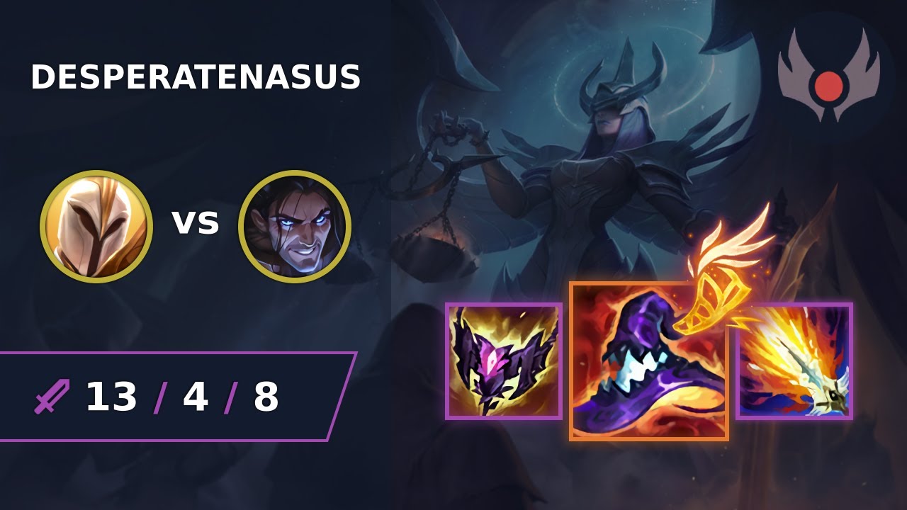 [ DesperateNasus ] Kayle MID vs Sylas | EUW GRANDMASTER | LOL Season 2024