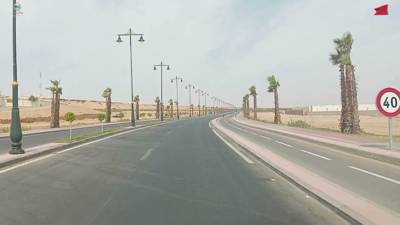 أين وصل مدخل مدينة العيون ⛺ الصحراء المغربية 🇲🇦