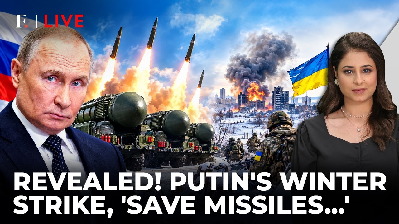 Зимний кошмар Украины? Россия бережет баллистические ракеты для зимнего блицкрига | Firstpost Live