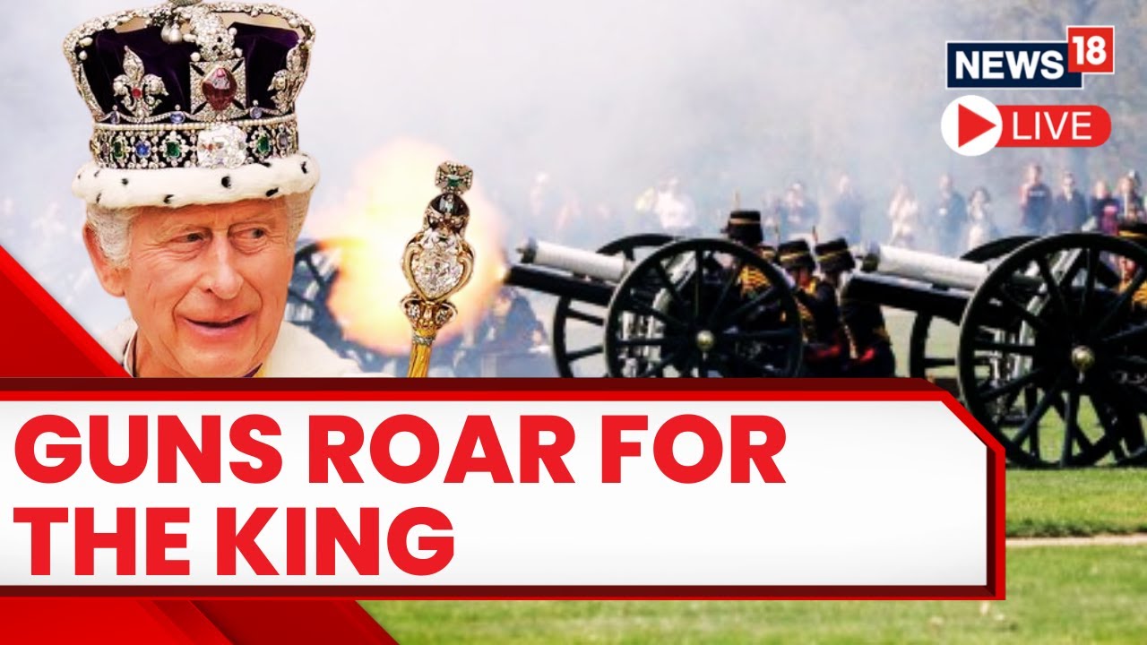 King Charles III Coronation LIVE News | King Gets Gun Salute From Tower of London | UK News LIVE