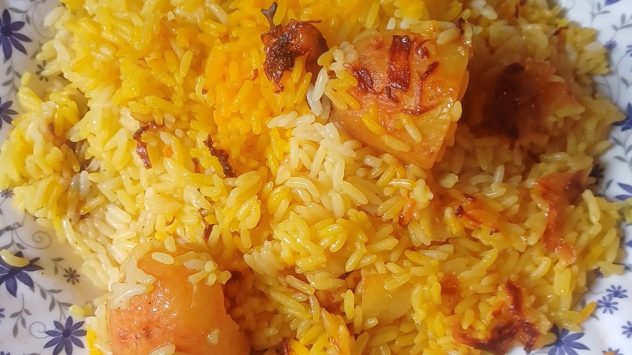 একদম সাধারণ পদ্ধতিতে পোলাওয়ের রেসিপি