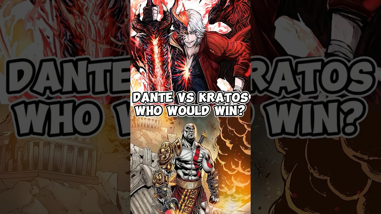Данте против Кратоса: кто сильнее? #dmctv #dante #devilmaycry #kratos #godofwar